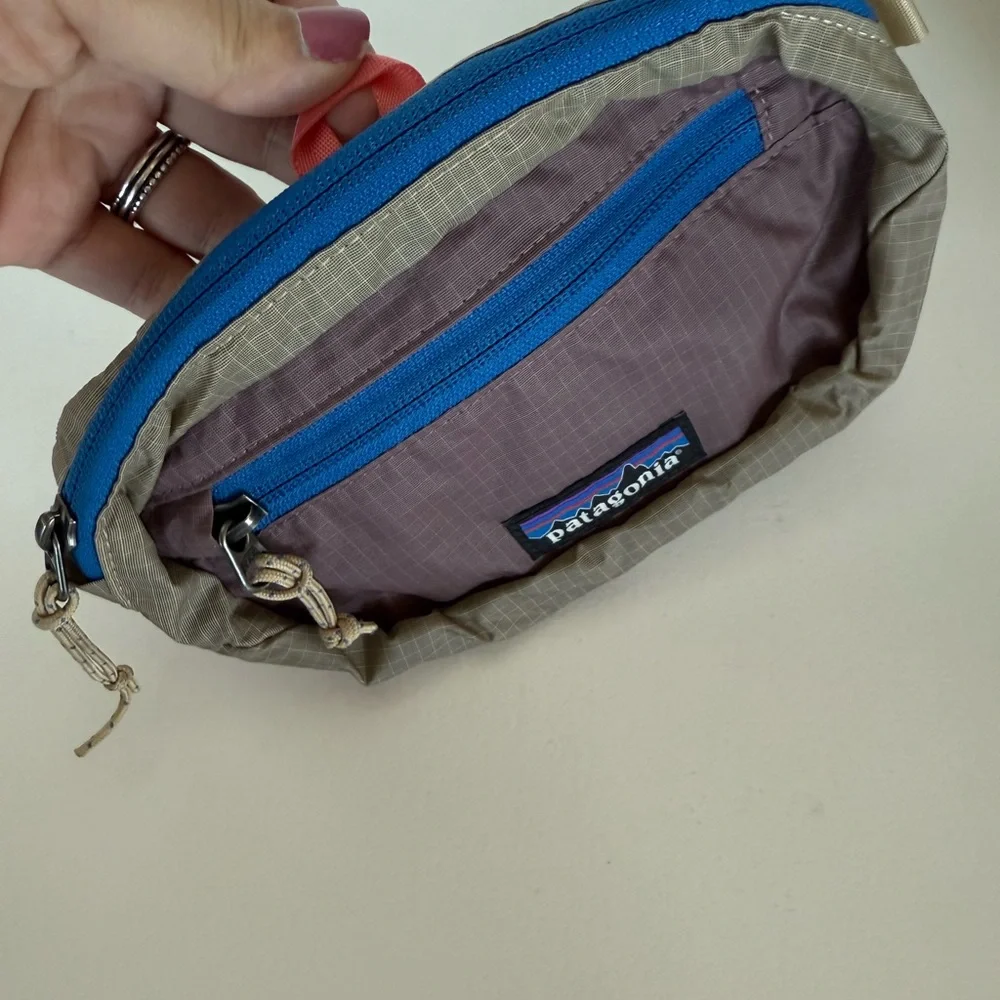 🎒 Patagonia Ultralight Black Hole Hip Pack – Beige & Mauve 💖 - Picture 3 of 6